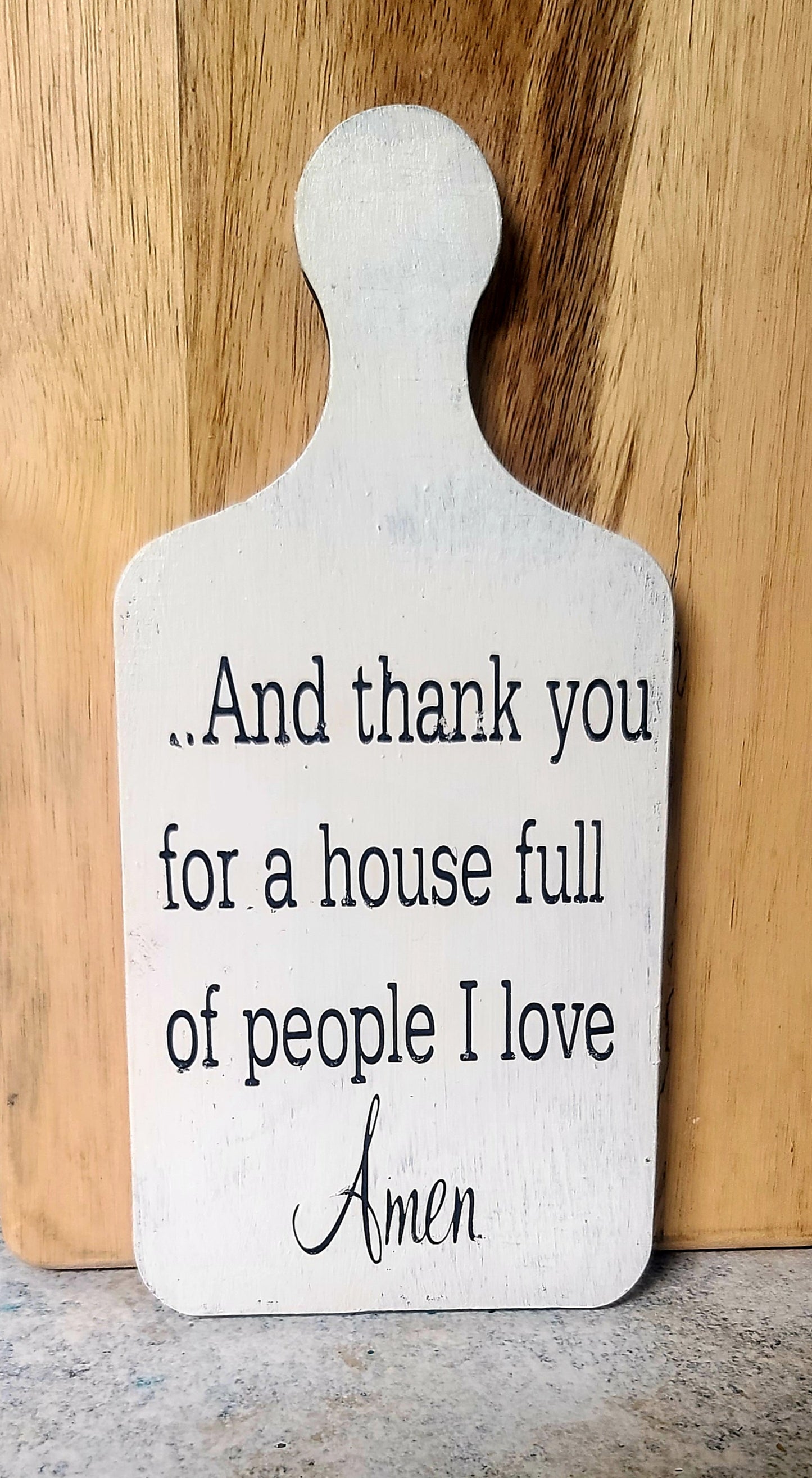 Farmhouse decor - mini wooden cutting board