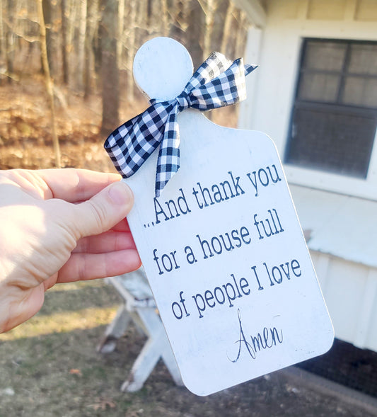 Farmhouse decor -  mini wooden cutting board